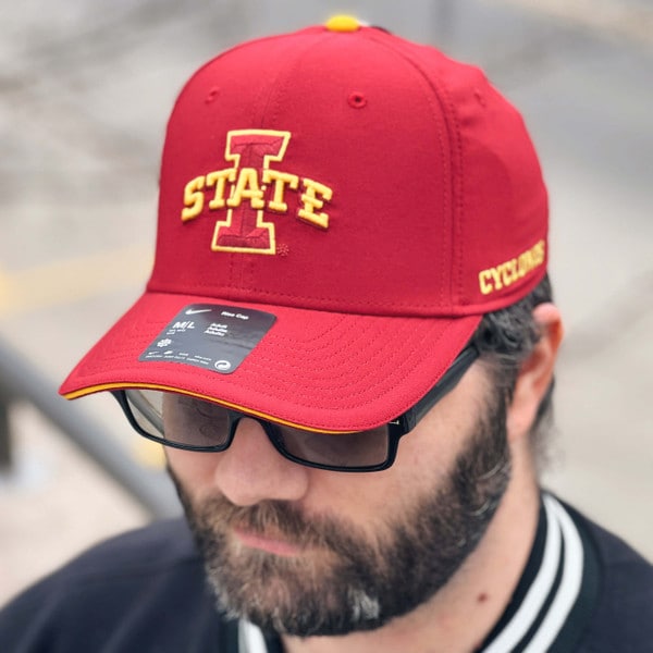 Nike® I-State Cardinal Structured Stretch Fit Hat